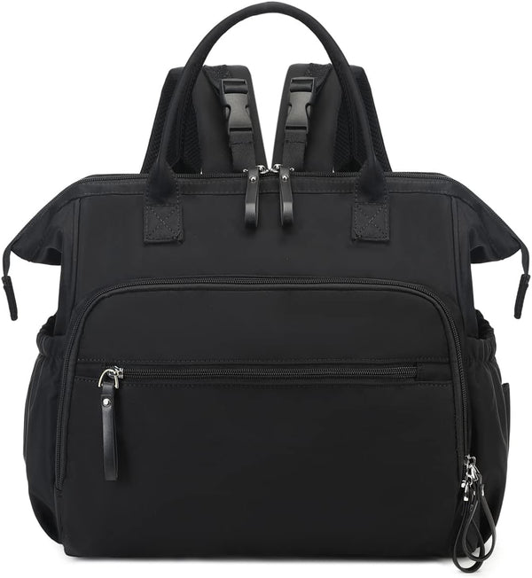 LORADI Large Diaper Bag Tote, 14 Pockets Stylish Baby Bag with Stroller