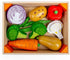 Set Bigjigs Toys Wooden Vegetable Crate - Role Play Food