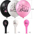 Sumind 36 Pieces Paris Balloons, 12 Inches Day in Paris Theme Birthday Party Decorations for Wedding Supplies.