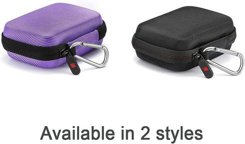 RAIACE Hard Travel Carrying Case for Set Enterprises Five Crowns Card Games, Protective Storage Bag, Black