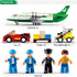 Building Blocks City Airplane Station Toy, 383 Pieces, STEM Learning Kits for 6-12 Years Old Boys