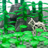 Set, BroTex Plants Tree Accessories Jungle - Botanical Parts Bricks Flower Leaf Forest Flower Plants Pieces Building