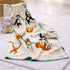 Moyra Collective Cozy Baby Blanket Knitted Cotton | Soft, & Breathable Newborn & Infant Blanket | Cute Animal Prints|