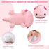 3.74 lbs TOYSYM Weighted Stuffed Animals, Axolotl Stuffed Animal with Weighted Beads, Cute Plush Toy Pillow Gifts