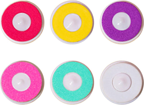 DYKKLKQ 6 Count Electric Nails Trimmer Pads for Baby Gentle Manicure Accessories Infant