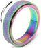 Titanium Stainless Steel Anxiety Ring for Women Men Fidget Spinner Ring, Size