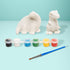 Melissa & Doug Created by Me! Dinosaur Figurines Craft Kit, 2 Resin Dinosaurs