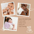 abbybabies 6 Pack 100% 22x10, Burping Cloths for Baby Boy & Girl, Cotton Muslin Burp Cloths, Soft & Highly Absorbent