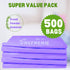 (500 500 Disposable Baby Diaper Bags Bags) Fresh Powder Scented Easy Tie Handles epi Eco-Friendly Diaper Disposable