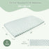DILIMI Green Checkered Muslin Crib Sheets & Cotton Baby Lounger Cover - Only Cover