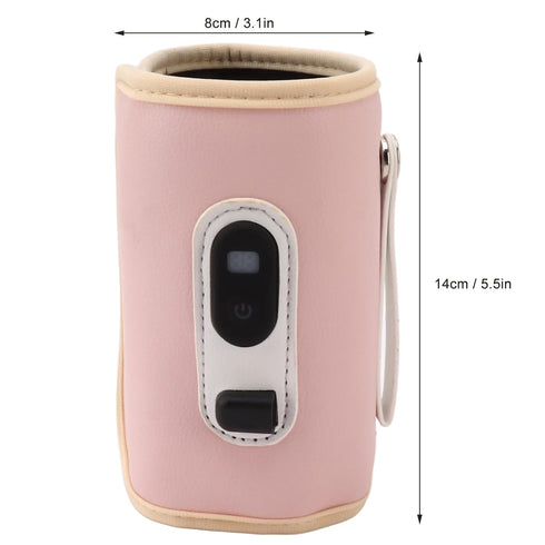 Stylebest 5 38C 55C, Baby Milk Bottle Warmer, Portable USB Digital Display with Adjustable Temperatures