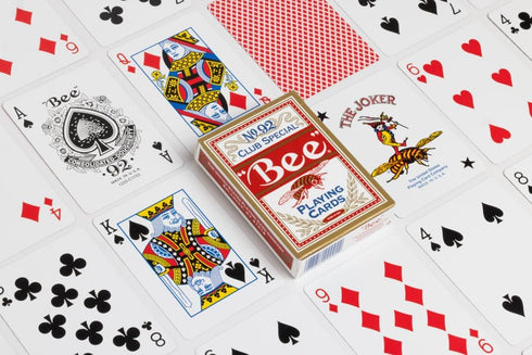 Bee Gold Standard Premium Poker Playing Cards, 12 Pack, Standard Index Casino Quality Decks