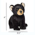 Nat and Jules Crawling Small Black Bear Plush Stuffed Animal Toy