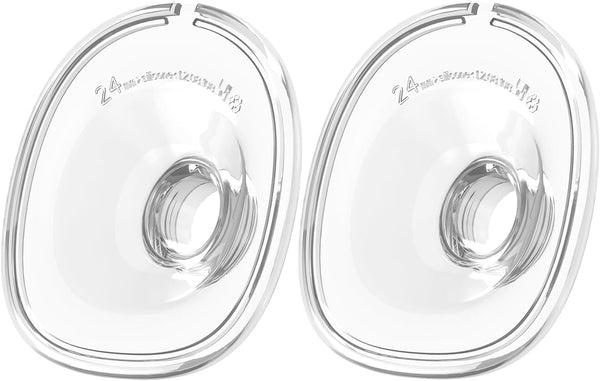 Gowing Wearable Breast Pump Accessories Replacement Parts Flange 24mm Compatible with MOMMED S21