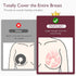 Momcozy Larger Breast Therapy Packs, Hot and Cold Breast Pads with Soft Covers, 2 Pack for Breastfeeding Relief
