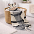 Moyra Collective Hooded Baby Blanket Knitted Cotton | Soft & Breathable Newborn & Infant Blanket | Lightweight