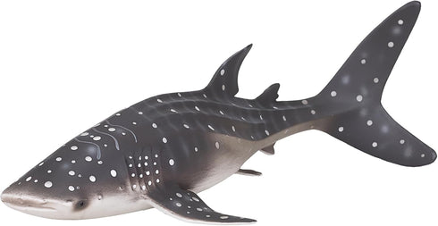 MOJO Realistic Whale Shark Toy Replica, Hand Painted Wildlife Figurine