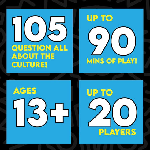 2nd Urban Trivia Game Edition - Card Game for The Culture! Fun Trivia on Black TV, Movies, Music, Sports, & Growing Up