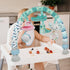 Caterbee Baby Bouncer Toy bar, Clip on Crib & Pram Activity Bar Toy Travel Arch Bassinet Toys for Toddlers (Animal)
