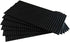 Taken All Building Bricks Block Base Plates - Black 6 Pack of 5 x 10" Baseplates