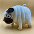Hilarious Pug Stuffed Animal - 6" Funny Ugly Cute Pug Dog Plush Toy for Kids Boys Adults Birthdays Gift