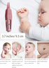 Onwon Infant Nose Cleaning Tweezer with LED Light Round-Head Safe and Effective Clip Care Ear Nose Navel Clean Tool