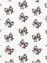 CZXW 52" 28" Cow Print Bows Crib Sheets Fitted x Natural Cotton Soft & Breathable for Baby Crib Mattress