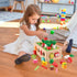 1 2 3 1st 1-3, Toddlers Montessori Wooden Educational Toys for Baby Boys Girls Age Year Old, Shape Sorting Toys One