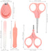 Set KOMBIUDA Nail Care Cute Case Boy Girl Grooming Kit Including Nail Clippers Scissors and Tweezers for Newborn