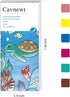 Cavnewt Book,21-Pages,Travel Set 3-8 Pocket Watercolor Painting Paint Watercolor Coloring Book for Kids Years Old,Boys