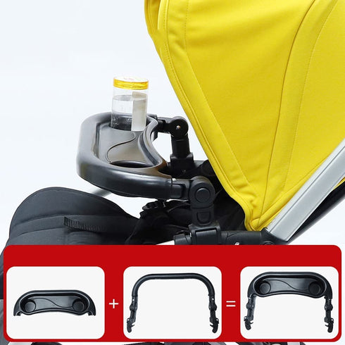 Snack Tray and Bumper Bar - Compatible with Bugaboo Bee5 and Bee6 Strollers