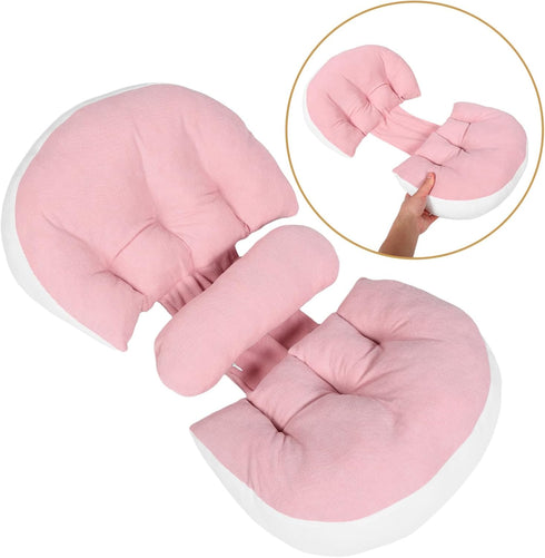 U-Shaped Pregnancy Pillow - Comfort for Expecting Mothers