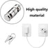 Upgrade 2025 Window Door Lock, 2Pcs Adhesive Cable Restrictor with Keys, Baby Child Safety Anti-Theft Lock