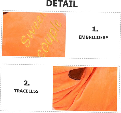 Comfortable Carrot-Shaped Pillow for Lumbar Support - Ideal for Pregnant Women