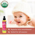 US Organic Baby Oil with Calendula, Smooth Caribbean Coconut, 135ml, Certified Organic by USDA