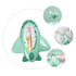 Bath Thermometer Green Quick Accurate Water Temperature Measurement Safe for Newborns Floating Bath for Health