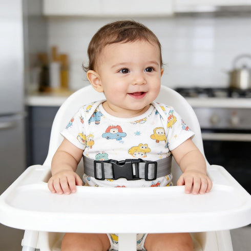 YFwudone 2-Point 62 lnch(Pack 1)) Baby Safety Harness Straps,high Chair Straps, Adjustable Child Security Belt