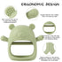 Baby Teethers 0-6 Months, BPA Free Chewing Toys, Easy-to-Grasp Shapes for Sensory Exploration and Itching Relief