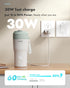 85W 4 Settings, Papablic Portable Bottle Warmer, Fast Baby Bottle Warmer for Travel & Home, Heats Breastmilk & Formula
