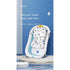 Baby Bath Cushion Pad, Non-Slip Floating Bathing Tub Seat, Newborn Bathtub Mat (White Star, 28cm*43cm*26cm)