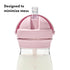 9 oz. 2 Pack OXO Tot Transitions Straw Cup - Opal and Blossom