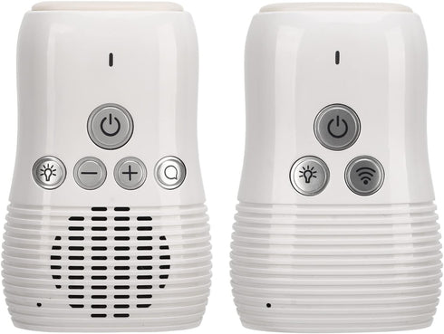 Audio Baby Monitor - 2.4GHz Two Way Talk Smart Monitor with Night Light, Noise Detection, 20 Hours Standby