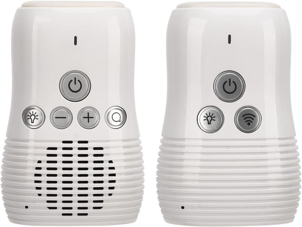 Audio Baby Monitor - 2.4GHz Two Way Talk Smart Monitor with Night Light, Noise Detection, 20 Hours Standby