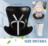 2 6.7 Inches (17cm) Pcs Doll Car Seat for Dolls, Cute Car Air Vent Decoration Sofa for Blind Box Toys, Doll Accessories