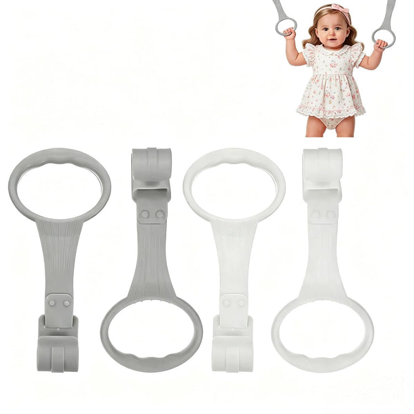 MHFOOU 4Pcs Baby Playpen Pull up Rings,Pull up Rings for Playpen Baby Walking