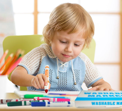 Rarlan Classpack, 12 Colors,12 144 Count Washable Markers Bulk, Markers for Kids, Boxes