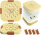 NEIGIKI Microwave Flower Press Kit, 9" Fast-Drying Flower Pressing Kit with Reusable