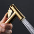 KCHTOWFZ HandheldSprayer Titanium Gold Cloth Diaper Sprayer BrassSprayer for Toilet Kit Shower Sprayer for Pet