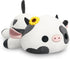 Onsoyours Cute Cow Plushie with Sunflower Headwear, Soft Stuffed Milk Love Cow