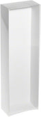 Redoll Clear Folding Display Box with White Liners for 11-12 inch Dolls or Action Figures, Pack of 6